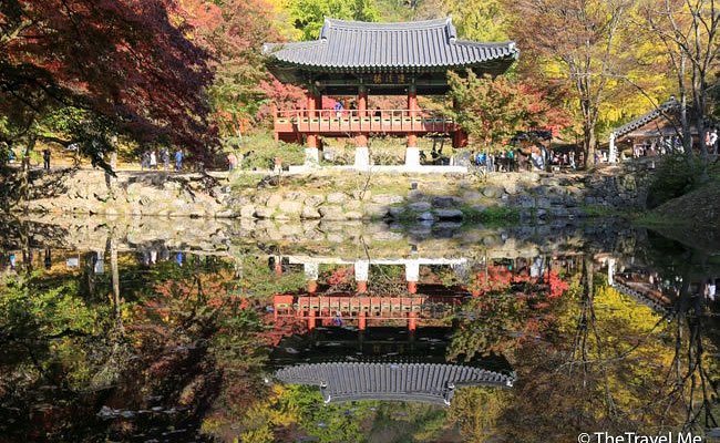 Baekyangsa Temple at Naejangsan National Park